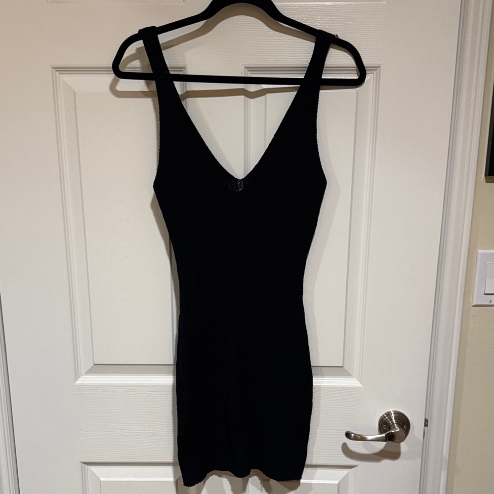 Cotton On black mini dress